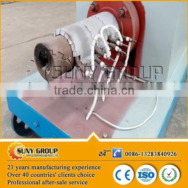 Sawdust Briquette Making Machine 50 mm Rice Husk Briquette Machine Price photo-2