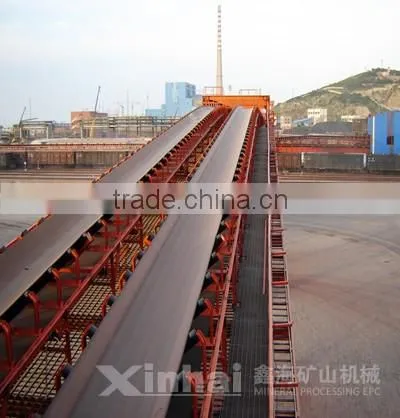Large Capacity Chrome Ore Belt Conveyor , Chrome Ore Belt Conveyor for Metal Industry photo-2