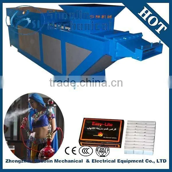 New Model Consumption Hydraulic Type Cubic Shisha Charcoal Briquettes Machine With High Grade photo-3