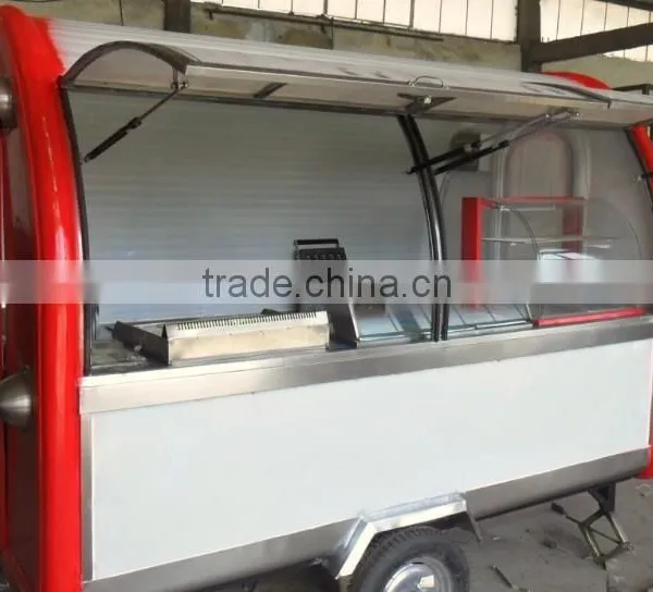 Hand Push Food Cart for Sale With Competitive Price photo-2