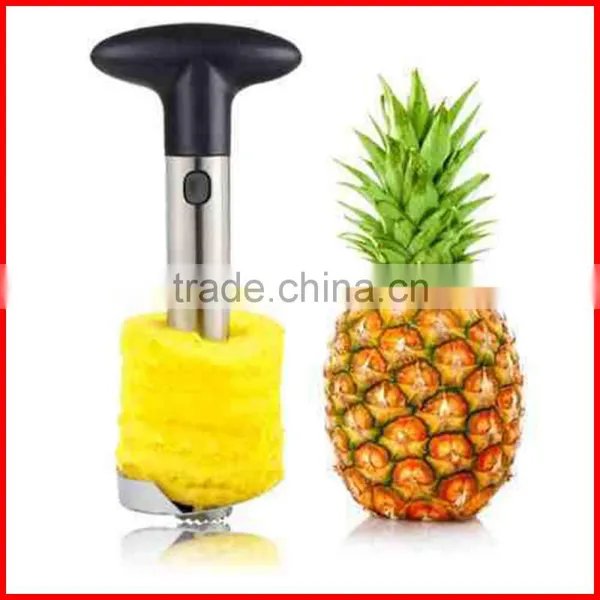 Stainless Steel Pineapple Corer Kitchen Easy Gadget Slicer Cutter Fruit Peeler photo-3