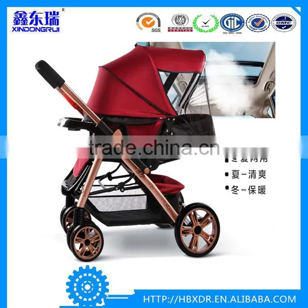 Red Color Aluminum Alloy Baby Strollers,high Quality Aluminum Baby Strollers photo-2
