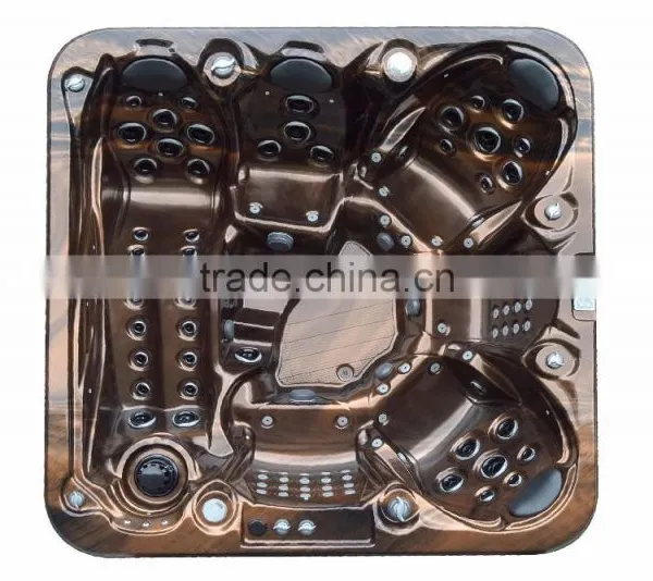 Newest Sparealx Factory Chinese Acrylic Bathtub Black photo-3