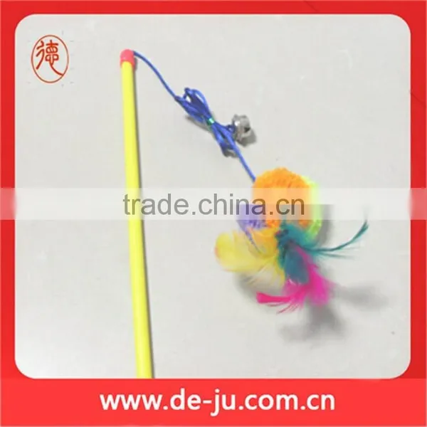 Long Feather Touch Pet Toy To Make A Cat Rod photo-4