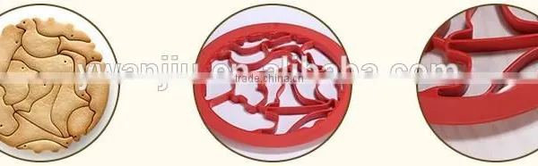 Wholesale Stock Small Order Plastic Animal Cookie Mould,Bake Mould photo-2