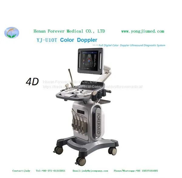 Hospital Color Doppler 4D Ultrasound Scanner (YJ-U10T) photo-4