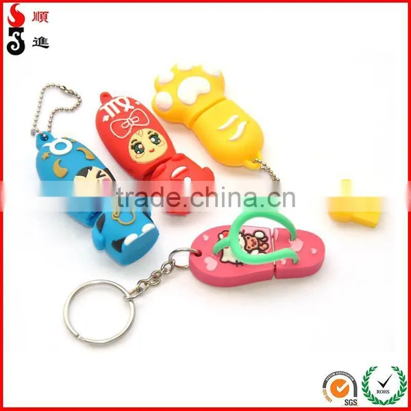Factory Directly Good Quality OEM Custom Rubber Keychain photo-3