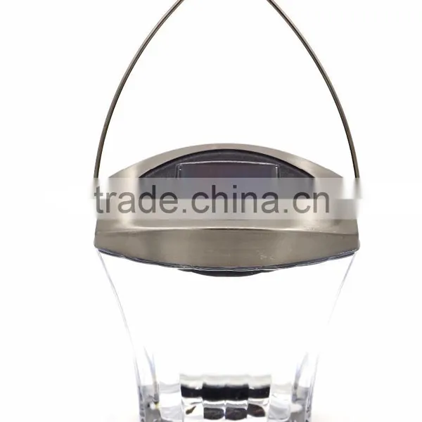 12pk 3-in-1 Stainless Steel Glass Lens Solar Garden Lawn LED Path Light photo-3