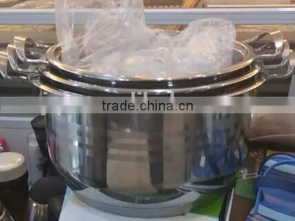 Large Size Stainless Steel Cookware Set With Metal Lid photo-4