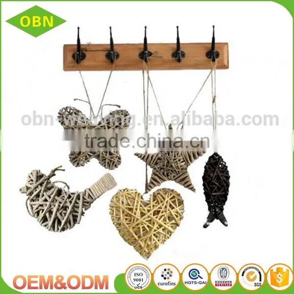 Willow Hanging Decorations Wicker Fish Decorations photo-2