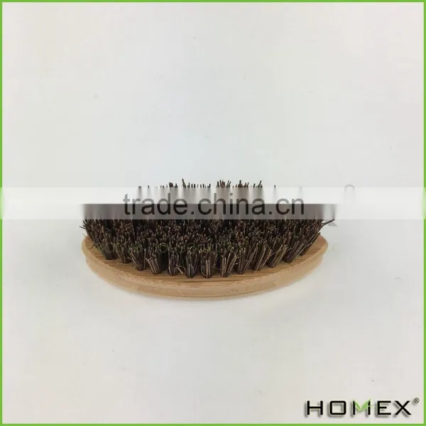 Bamboo Vegetable Brush w Hard Brush Homex BSCI/Factory photo-6