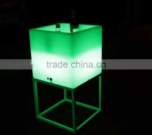 LED Wine Display Cube Shelf for Hotel Clubs or Events Led Cube photo-2