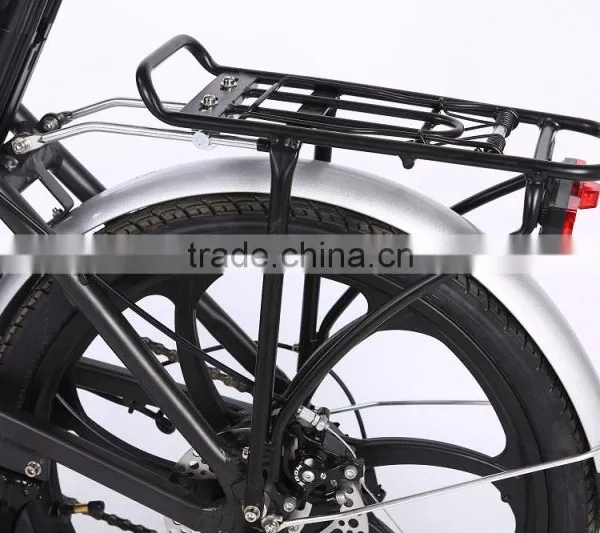 New Design 20 Inch Folding Electric Bike One-piece Wheel Electric Bike photo-6