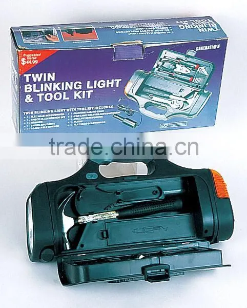 Twin Blinking Light&Tool Set , Model:17611