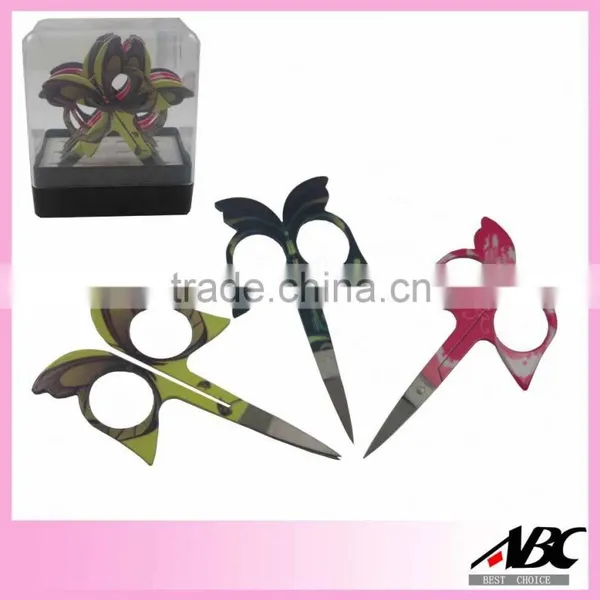 Fashion Style Gold Electroplated Stainless Steel Manicure Scissors photo-4
