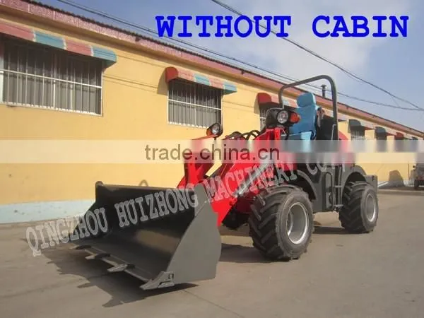 1t Farm Mini Small Front Wheel Loader ZL910 With 3 Cylinders Engine photo-3