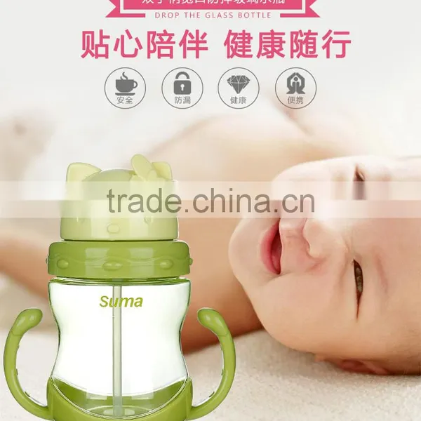 L00029 2017 High Quality Multi Use Water and Milk Drink Cartoon Baby Bottle photo-2