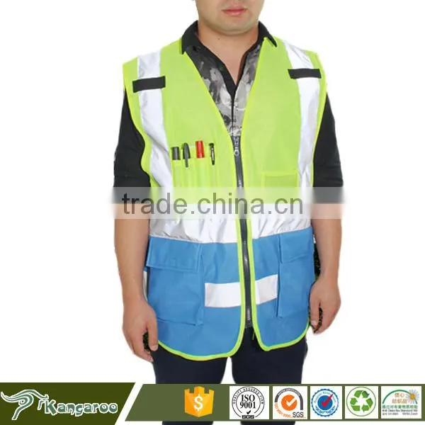 High Visibility Work Safety Vest Reflective Safety Clothing photo-2