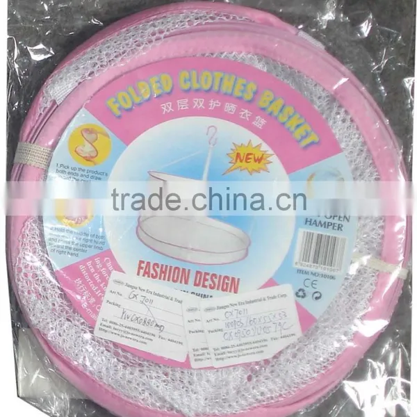 Mesh Laundry Hamper--Factory photo-2