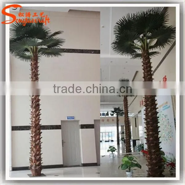 Latest Design All Kinds of Decorative Metal Palm Trees Canada Artificial Plastic Palm Tree photo-5