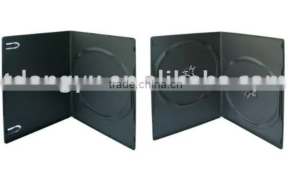 7mm Single and Double Black DVD Case