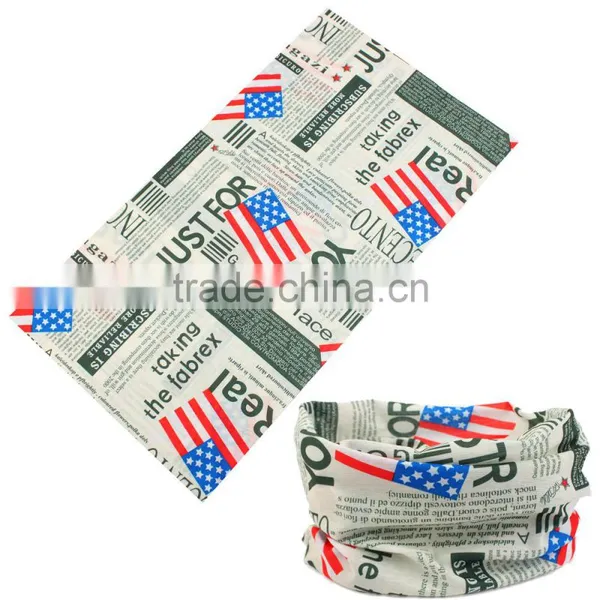 Coolmax Breathable Cycling Scarf/ Seamless Outdoor Sport Head Scarf/printed Cover Scarf photo-2
