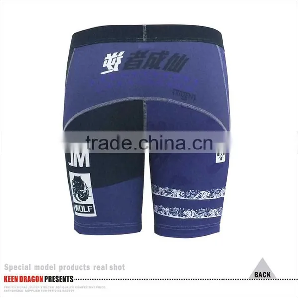 MMA Boxing Wear Elastic Tape Waist Custom Design Mens Vale Tudo Shorts photo-5