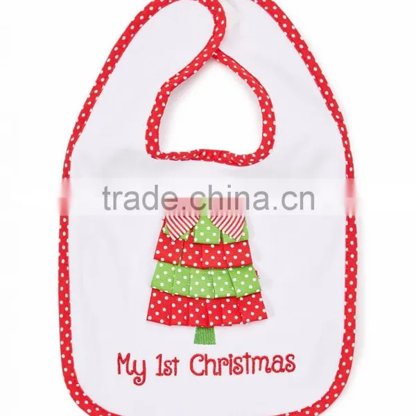 High Quality and Durable Bandana Bibs Reasonable Price Christmas Organic Cotton Drool Baby Bibs photo-3