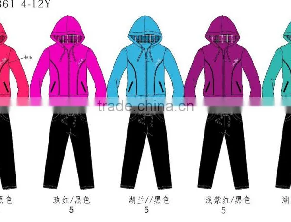 Wholesale Cotton Baby Girl Winter Clothes Set Stock photo-2