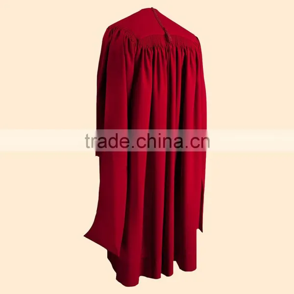 Premium Maroon Masters Graduation Gown , Masters Graduation Gown, Masters Graduation Cap and Gown photo-2