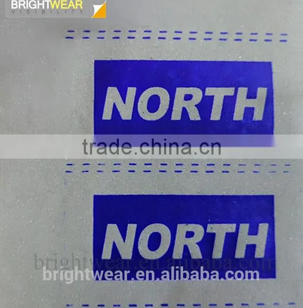 Reflective Pringting Letters be Sewn on Safety Vest or Shirt photo-4