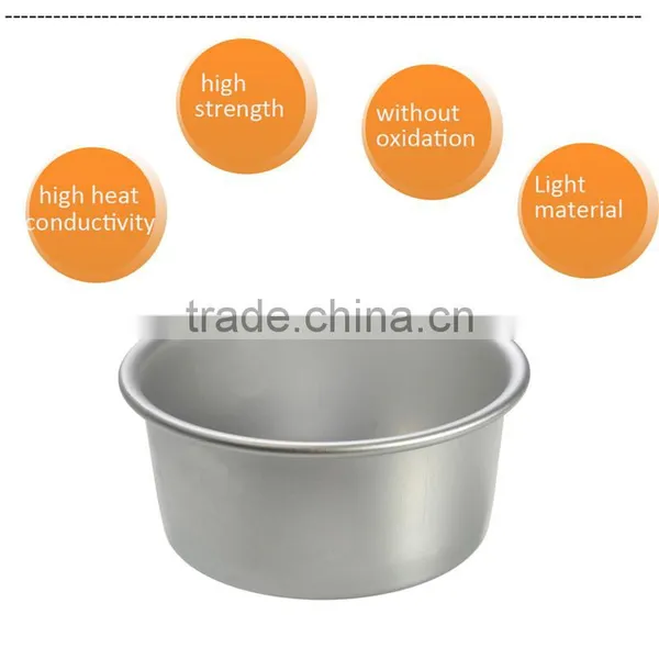 Lowest Price High Quality 2 Inch Aluminum Alloy Nonstick Round Cake Pan Baking Mould Pan Bakeware Tool Kitchen Tools 6x3cm photo-6