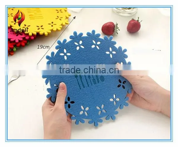 Laser Cut Decoration Pot Holder With Logo Printed for Kitchen Accessory photo-3