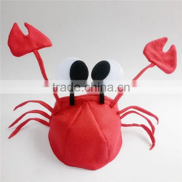 Carnival Party Hats Fancy Dress Adult Crawfish Party Crab Hat M7031311 photo-2