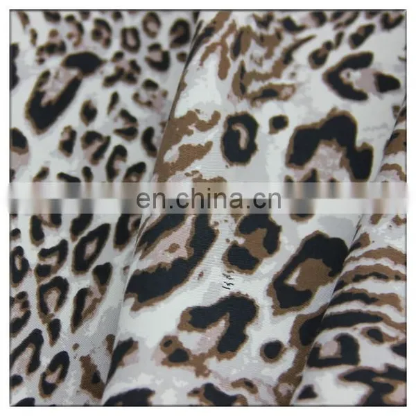40/60 Tencel Cotton Fabric Leopard Pattern Design Cotton Tencel Fabric for High Quality Garment Material photo-3