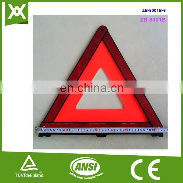 Factory Made Safety High Visibility Traffic Security Warn Triangle photo-5