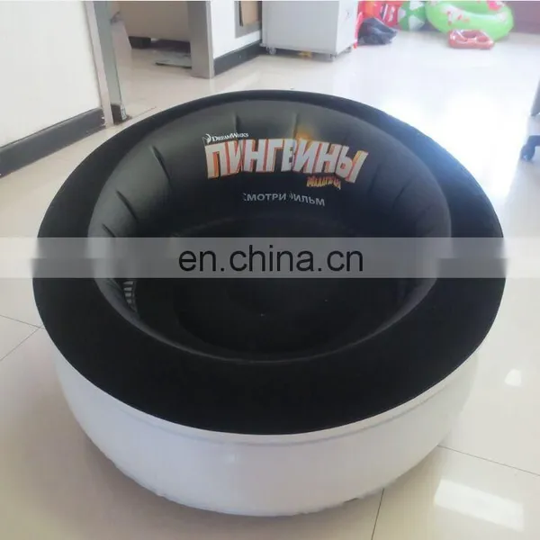 ICTI Approved ASTM Standard and EN 71 Cartoon Santa Claus Inflatable Chair Sofa Relax photo-6