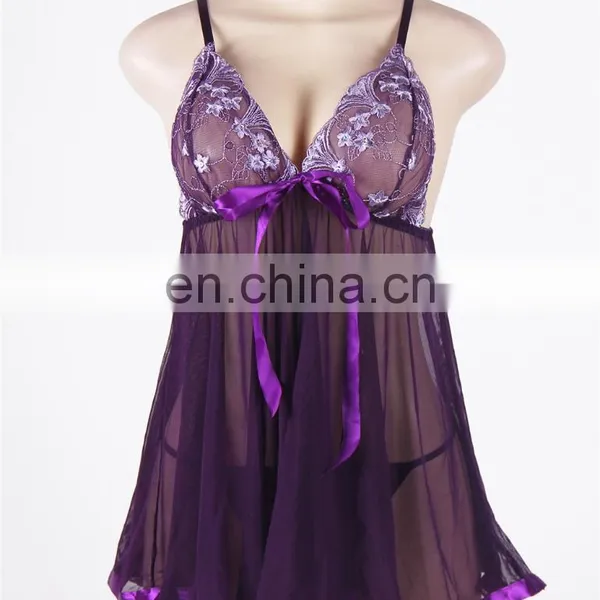 Sexy See Through Women Enchanting Sleepwear photo-3