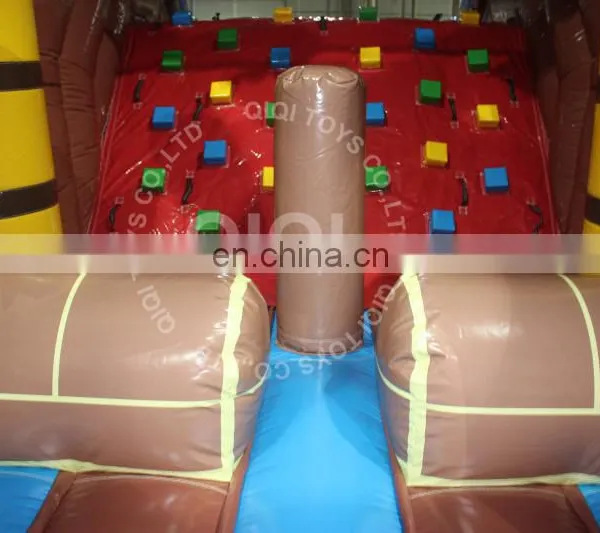 Cheap Price Kids/adult Challenge Jungle Inflatable Obstacle Course for Sale photo-4