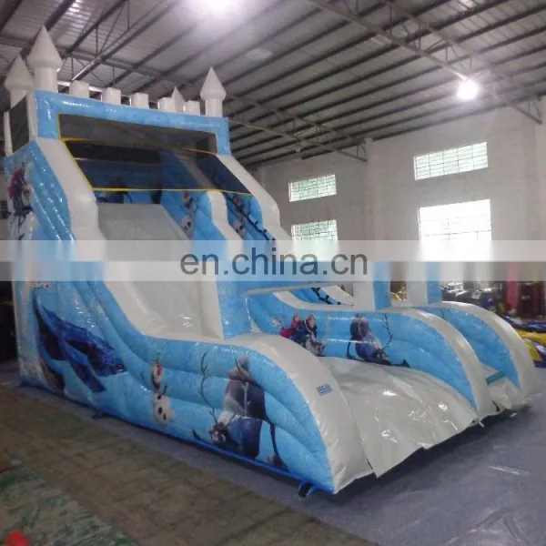 Hot Sales Slideway Frozen Theme Commercial Jumping Castle photo-3