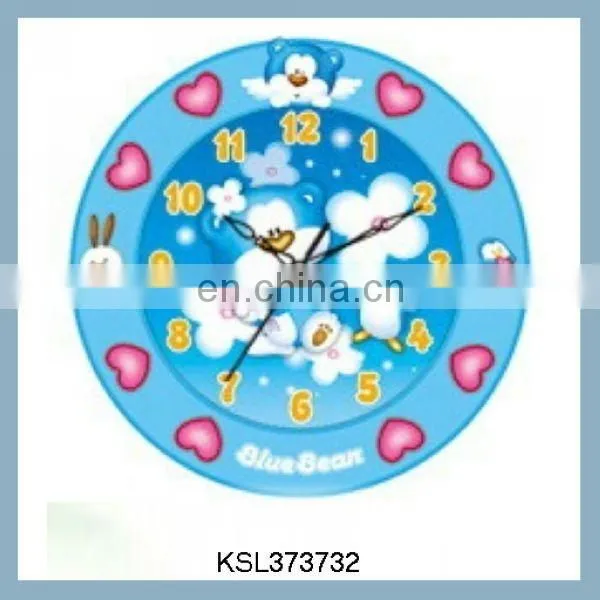 Lovely Decorative Plastic Wall Clock