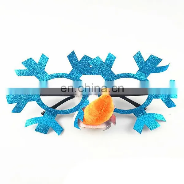 MCH-2329 Christmas Decoration Wholesale Funny Party Plastic Eye Glasses for Sale photo-3