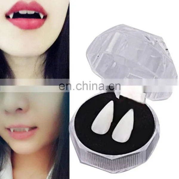 Halloween Film And Television Props The Vampire Teeth Cosplay Props Gothic Vampire Zombie Tooth photo-2