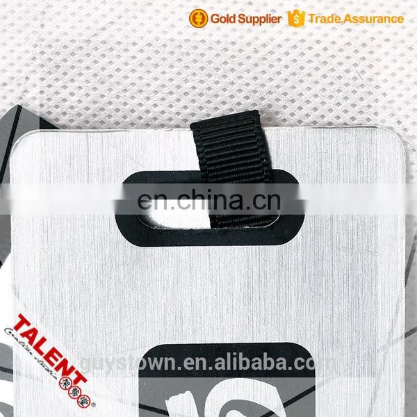 The Private Custom Stainless Steel Wiredrawing Specialty Paper Silk Printing Hangtag photo-6