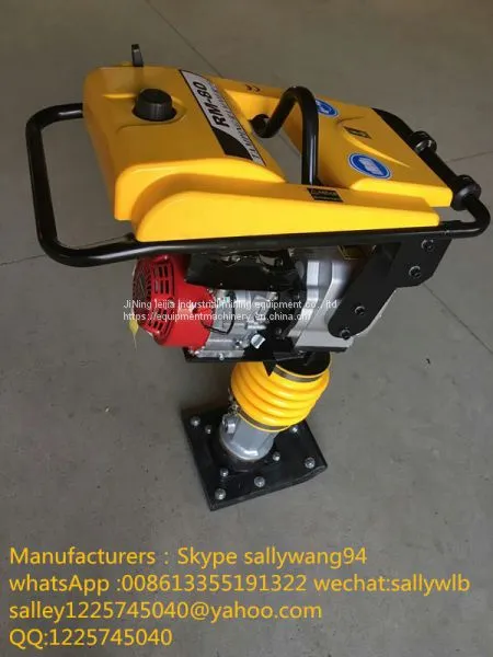 Factory Direct Sales Honda gx 160 Engine Tamper Rammer CompactorGasoline Tamping Rammer photo-2