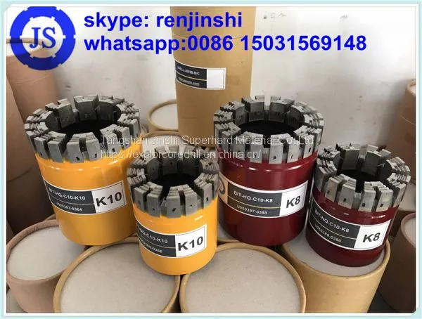 Hot Selling and Reliable Quality NQ HQ PQ BQ Coal Mining /diamond Impregnated Exploration Coring Drill Bit photo-3
