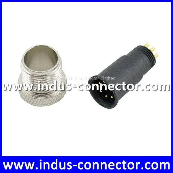 Ip68 a Code 12 Pin Rated Voltage M12 Molded Connector for Phone Line Cord photo-3