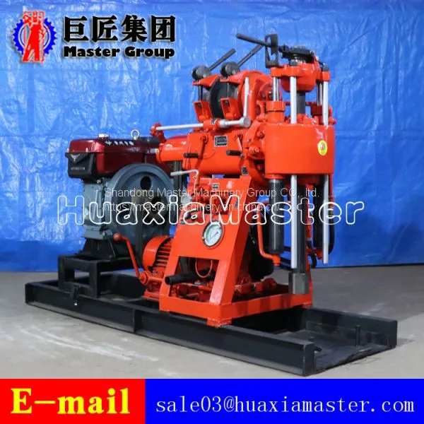 100M Depth Hydraulic Rotary Diamond Rock Core Machine Artesian Well Drilling Rig photo-3