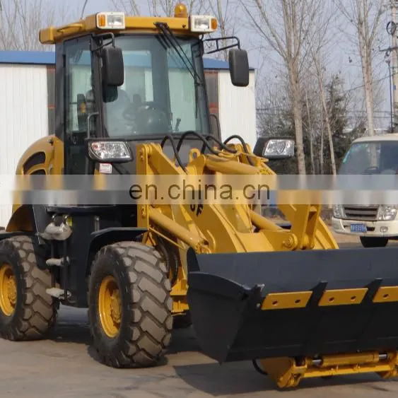 2015 1.6ton Hydraulic Wheel Loader With Different Attachments photo-3