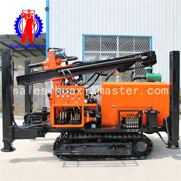 Offter FY200 Crawler Type Pneumatic Water Well Drilling Rig Impact Drilling Rig photo-3